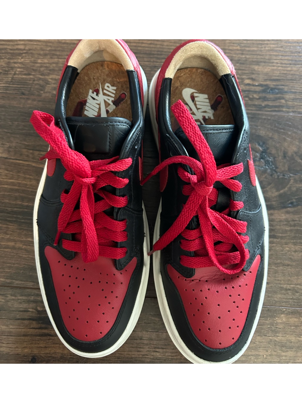 Nike Air Jordan 1 Elevate Low SE "Bred" Platform Sneakers